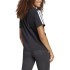 Camiseta adidas 3 Bandas Sj Mujer Negro/Blanco