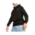 Sudadera Puma Ess Tape Minimal Gold Fl Hombre Negro