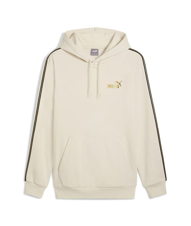 Sudadera Puma Ess Tape Minimal Gold Fl Hombre...