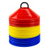 Set 60 Conos Zastor Ag-605 Rojo/Azul/Amarillo