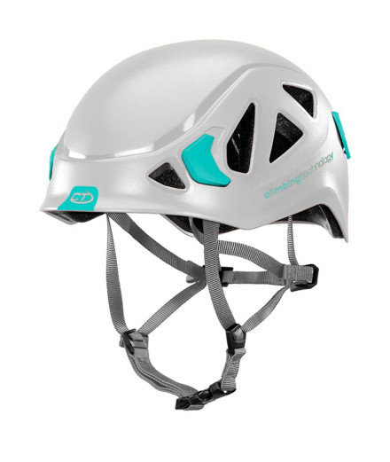 Casco Climbing Technology Galaxy 54-62Cm Blanco/Aguamarina