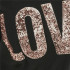 Sudadera Only Onlkatya L/S Love Black Mujer