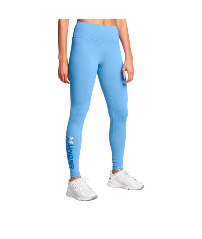Mallas Under Armour Campus Graphic Mujer Azul