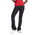 Mallas adidas Small Logo Flarleg Mujer Negro