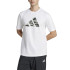 Camiseta adidas Camo Logo Hombre Blanco