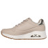 Zapatillas Skechers Uno - Shimmer Away Mujer Beige
