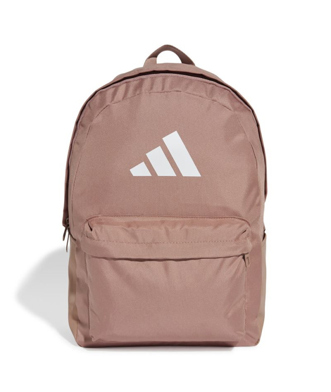 Mochila adidas Clasic 3 Bandas Rosa