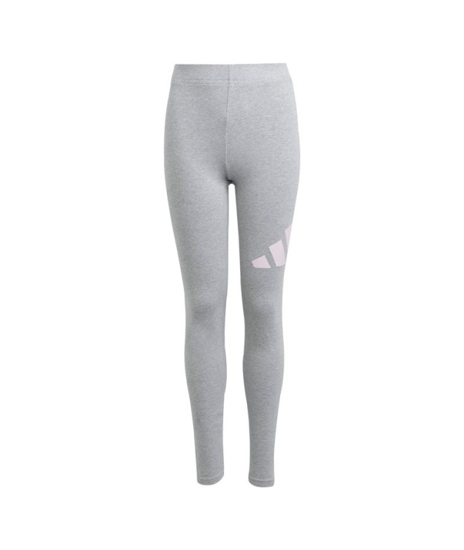 Mallas adidas Essentials Big Logo Niña Gris/Rosa