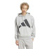 Sudadera adidas Big Logo French Terry Hd Hombre Gris/Negro