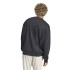 Sudadera adidas French Terry Hombre Negro/Blanco