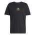 Camiseta adidas Pizza Hombre Negro