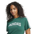 Camiseta adidas Softs Mujer Verde Oscuro
