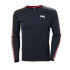 Camiseta Helly Hansen Lifa Active Stripe Crew Hombre Azul Marino