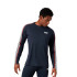 Camiseta Helly Hansen Lifa Active Stripe Crew Hombre Azul Marino