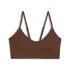 Sujetador Deportivo de Yoga Puma Move Yogini Bra Mujer Marrón EsprEssentialsso