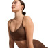 Sujetador Deportivo de Yoga Puma Move Yogini Bra Mujer Marrón EsprEssentialsso