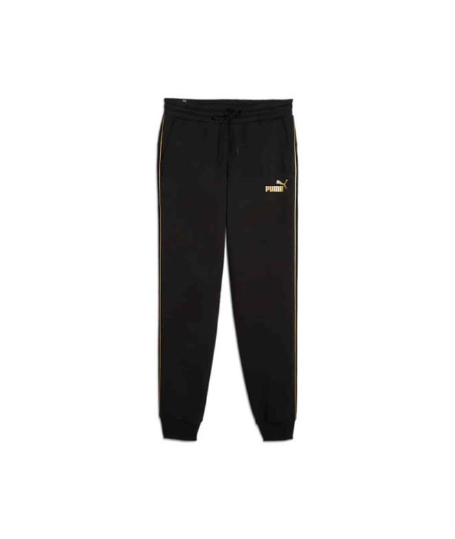 Pantalón  Puma Essentials Tape Minimal Gold...