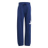 Pantalones adidas Lk Big Logo French Terry Jog Infantil Azul/Blanco