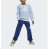Pantalones adidas Lk Big Logo French Terry Jog Infantil Azul/Blanco