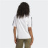 Camiseta adidas 3 Bandas Bf Mujer Blanco/Negro