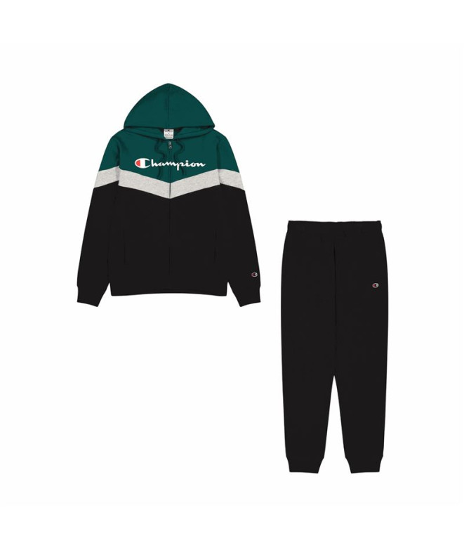 Conjunto Champion Sweatsuit Hombre Verde