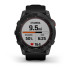 Reloj Garmin Fenix 7X Solar Plata negro Correa Negro