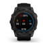 Reloj Garmin Fenix 7X Solar Plata negro Correa Negro