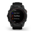 Reloj Garmin Fenix 7X Solar Plata negro Correa Negro
