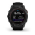 Reloj Garmin Fenix 7X Solar Plata negro Correa Negro