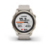 Reloj Garmin Fenix 7S Sapphire Solar Dorado Correa Beige