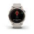 Reloj Garmin Fenix 7S Sapphire Solar Dorado Correa Beige