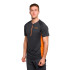Camiseta de Montaña Trangoworld Moysalen Hombre Negro/Naranja