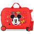 Maleta Infantil Disney Abs Rolling 4W.(2 Multid.) Mickey Get Moving Rojo