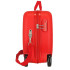 Maleta Infantil Disney Abs Rolling 4W.(2 Multid.) Mickey Get Moving Rojo