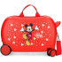 Maleta Infantil Disney Abs Rolling 4W. 45Cm. Mickey Best Friend Together Rojo