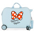 Maleta Infantil Disney Abs Rolling 4W.(2 Multid.)Minnie Good Vibes Only Azul