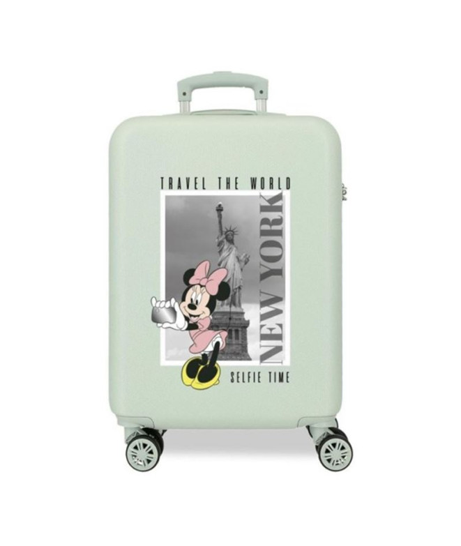 Trolley Disney Abs Suitcase 55Cm.4W Minnie Ny...