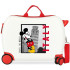 Maleta Infantil Disney Abs Rolling Suitcase 4W.(2 Multid.) Mickey Italy Blanco