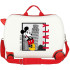 Maleta Infantil Disney Abs Rolling Suitcase 4W.(2 Multid.) Mickey Italy Blanco