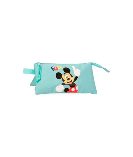 Mochila Disney Vanity Case 3C Mickey Fun With Friends Azul