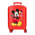Trolley Disney Abs Suitcase 50 Cm.4R. Mickey Enjoy The Day Rojo