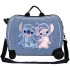 Maleta Infantil Disney Abs Rolling 4W.Stitch Dace It Out- Expecting Azul