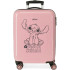 Trolley Disney Abs Suitcase 55Cm.4W Best Of Stitch Rosa