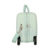 Maleta Infantil Disney Abs Rolling 4W. 45Cm. Wish- Playing With Valentino Verde
