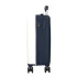 Trolley Disney Abs Suitcase 50 Cm.4R Stitch Exited Blanco