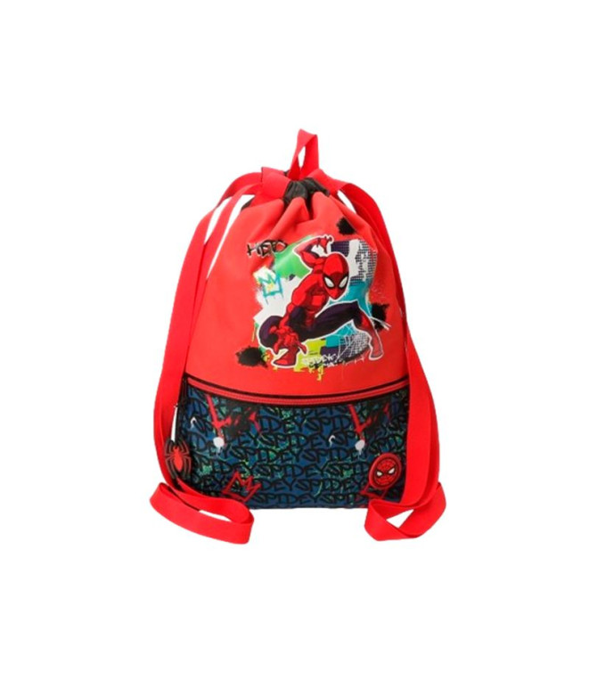 Gym Sac Spiderman Urban Rojo