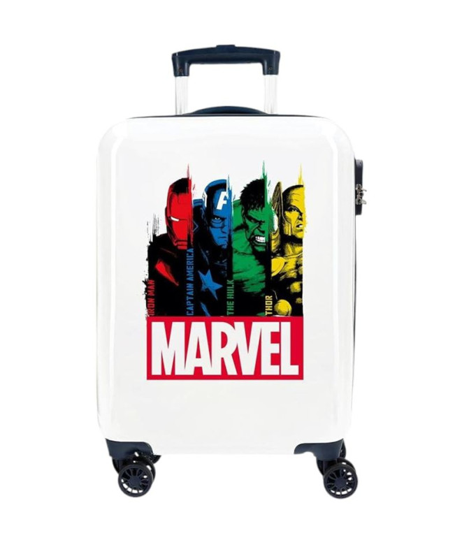 Trolley Marvel Abs 55Cm.4R.Power Marvel Multicolor