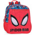 Mochila Marvel 28Cm.Spiderman Authentic Rojo