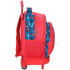 Mochila Marvel Compact 2R.Spiderman Authentic Rojo