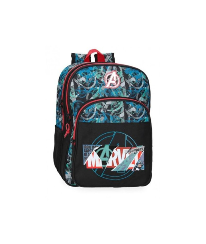 Mochila Marvel Adaptable 40Cm. 2compartimientos...